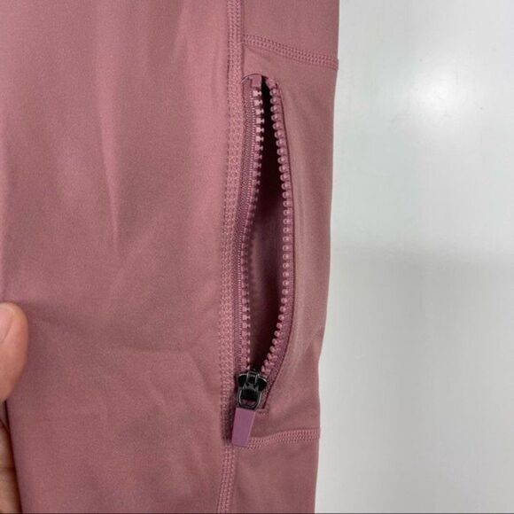 Fabletics Trinity High-Waisted Utility Leggings Zipper Pockets Pink Women's XS - Picture 5 of 13